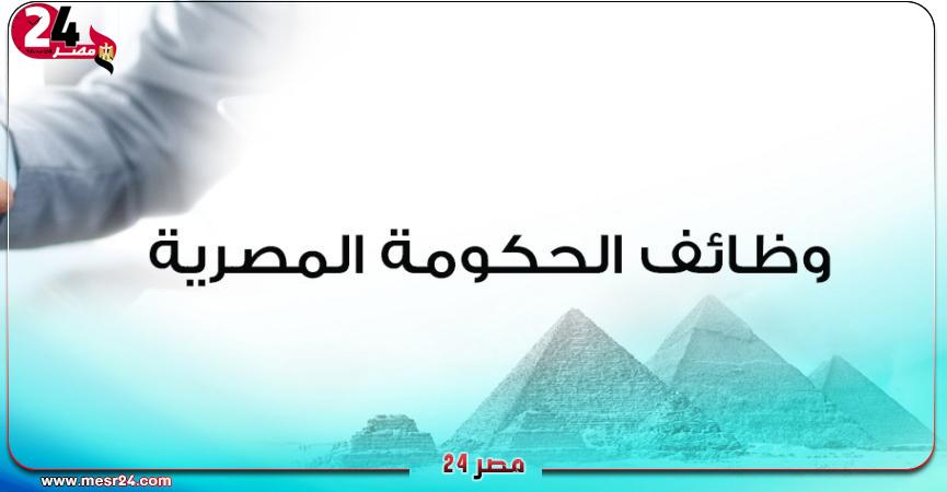 وظائف الحكومة المصرية